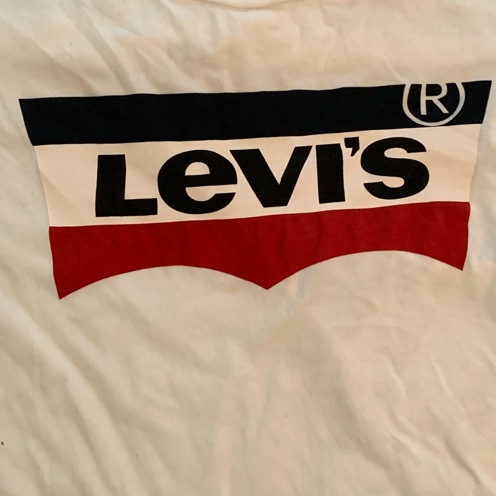 Women’s XL Levi’s White T-Shirt
